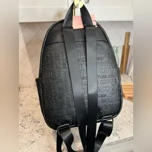 Juicy Couture Deboss Juicy Squad Backpack Juicy Couture | Bags | Juicy Couture Womens Black Debossed  main image 4
